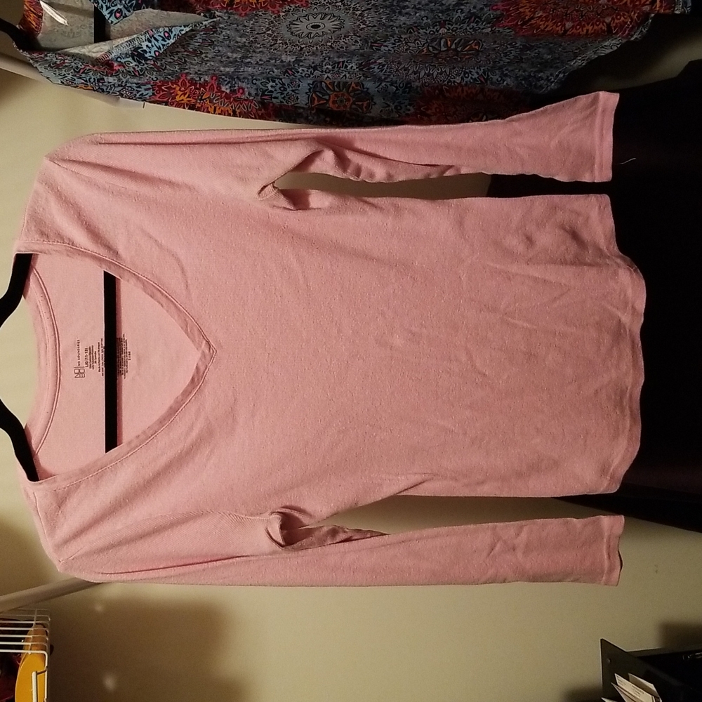 Pink Long-Sleeve Tee